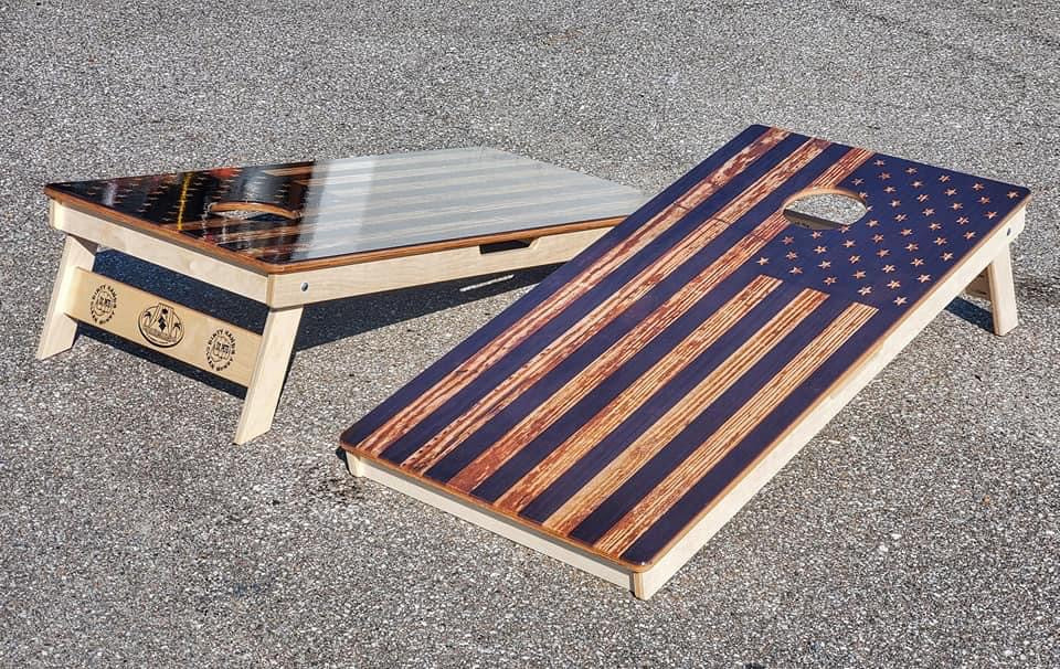 Cornhole Boards - Custom Theme