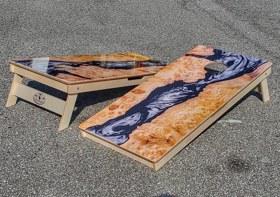Cornhole Boards - Custom Theme