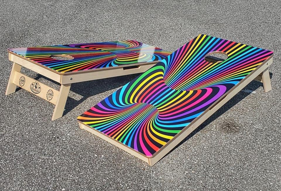 Cornhole Boards - Custom Theme