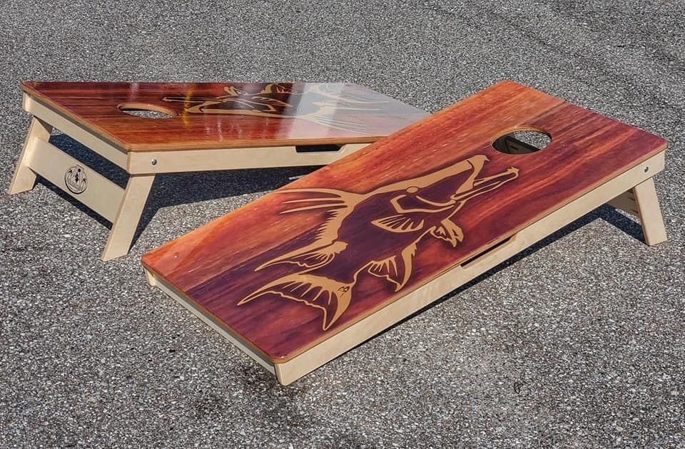 Cornhole Boards - Custom Theme