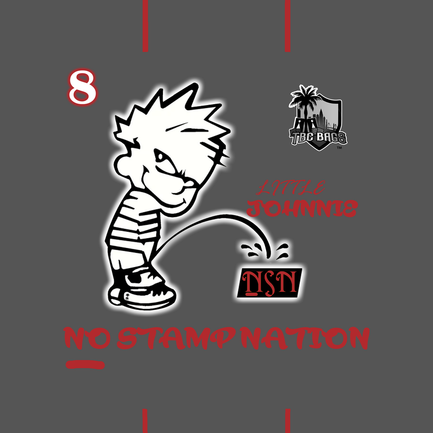 NO STAMP NATION-- Set of 4 Bags-- Pro Series