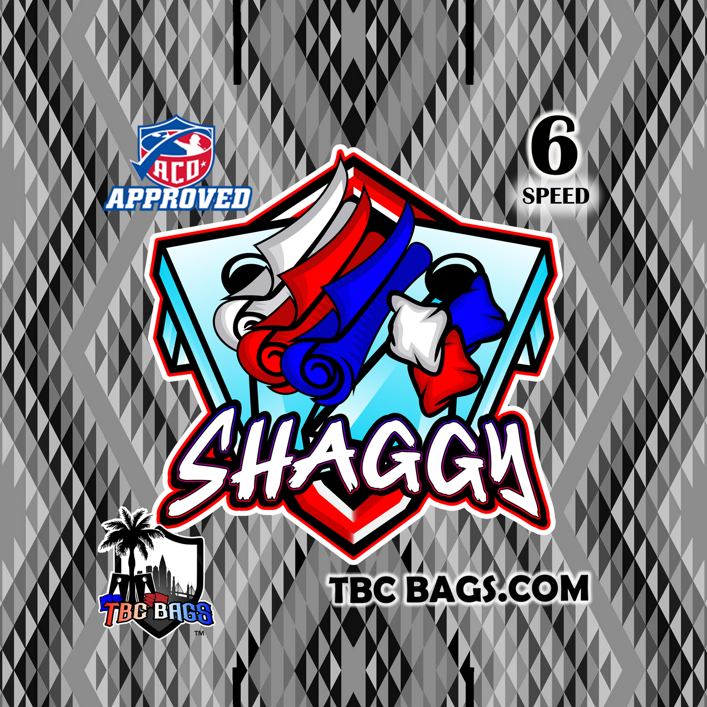 Pro Series- Shaggy Bags - Carpet-Set of 4 Bags