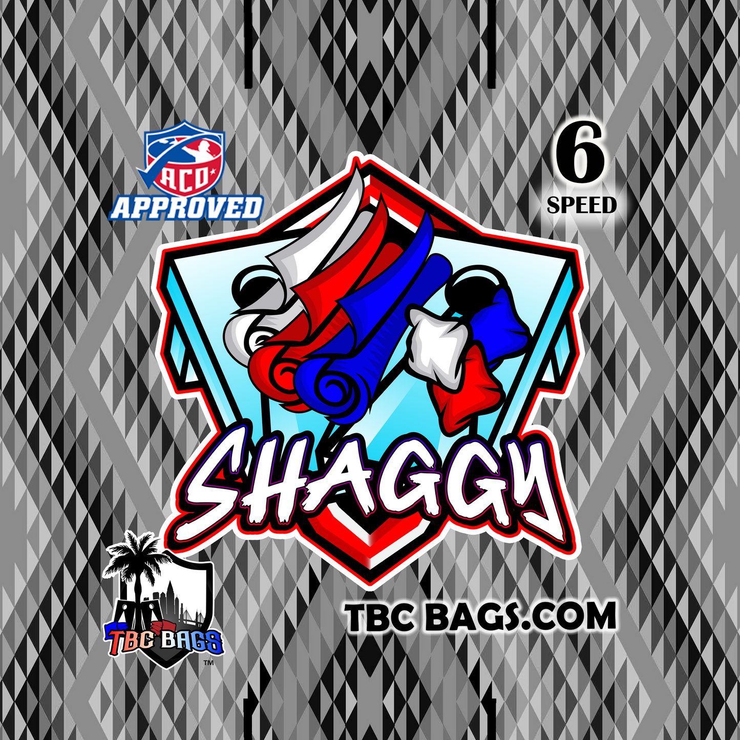 ACO Pro Series- Shaggy Bags - Carpet-Set of 4 Bags